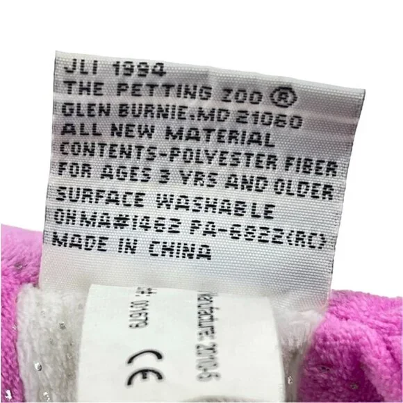 THE Petting Zoo Pink Clownfish Plush Stuffed Animals - Picture 7 of 11